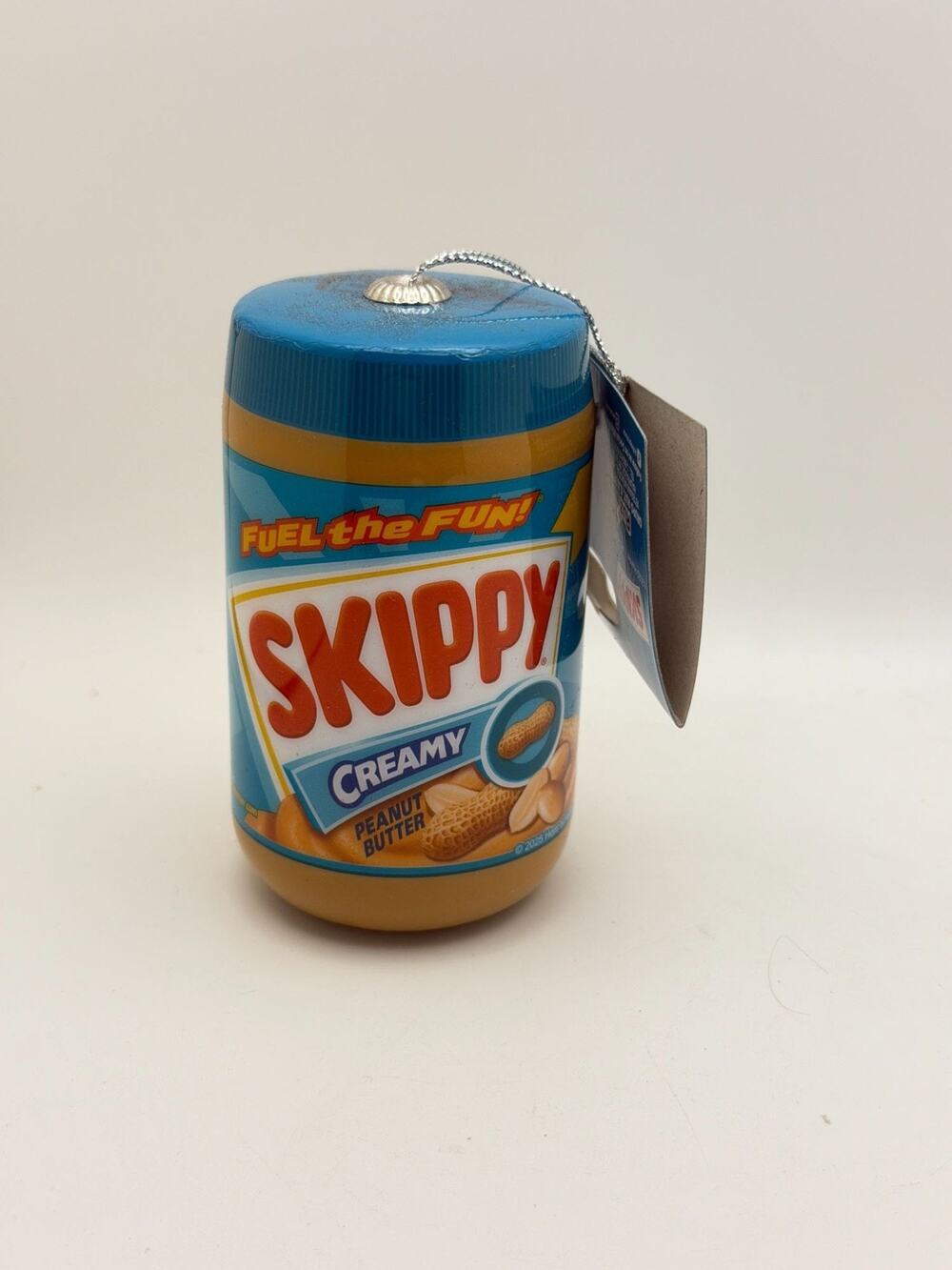 Skippy Creamy Peanut Butter Jar Ornament 2025 Collectible Holiday Décor